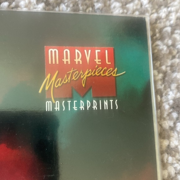 1996 MARVEL MASTERPIECES "SILVER SURFER" OVERSIZED MASTERPRINT - Picture 2 of 6